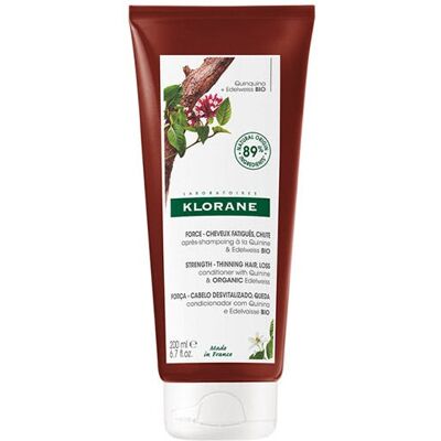Klorane Quinine & Edelweiss Bio Bálsamo Fortificante para Cabello Débil - Acondicionador Klorane Quinine & Edelweiss Bio Bálsamo Fortificante para Cabello Débil - Acondicionador