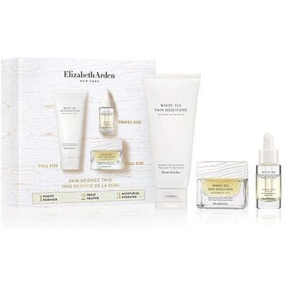 Conjunto de Soluciones de Piel White Tea - Purificar, Tratar, Hidratar Conjunto de Soluciones de Piel White Tea - Purificar, Tratar, Hidratar
