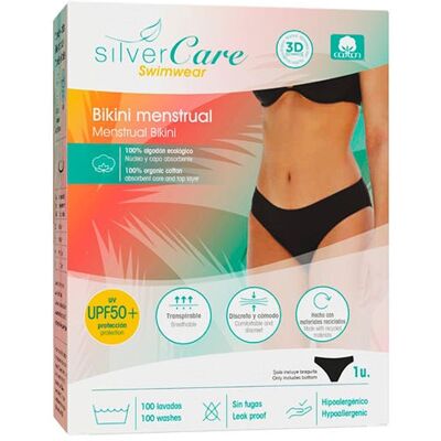 Silver Care Bikini Menstrual Reutilizable - Ropa de baño y protección ligera Silver Care Bikini Menstrual Reutilizable - Ropa de baño y protección ligera