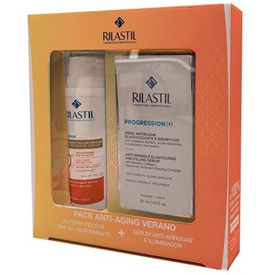 Rilastil Reseal Age Repair SPF50 y Sérum Progresión - Cuidado de la piel Rilastil Reseal Age Repair SPF50 y Sérum Progresión - Cuidado de la piel