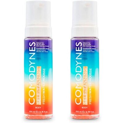 Comodynes Mousse Auto-Bronceador 2 x 200 ml - Mousse Auto-Bronceador Comodynes Mousse Auto-Bronceador 2 x 200 ml - Mousse Auto-Bronceador
