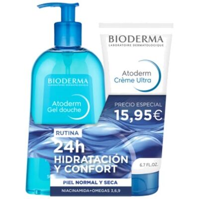 BIODERMA Duplo Atoderm Gel Douche + Crème Ultra BIODERMA Duplo Atoderm Gel Douche + Crème Ultra