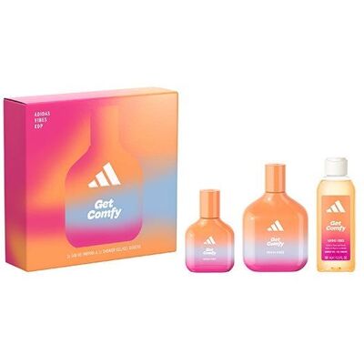 Set de Regalo adidas Vibes Get Comfy - Unisex, Vegano, Eau de Parfum & Gel de Ducha Set de Regalo adidas Vibes Get Comfy - Unisex, Vegano, Eau de Parfum & Gel de Ducha