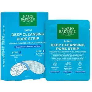 Mario Badescu 2 en 1 Tiras para Limpiar Poros - Mascarilla Facial Mario Badescu 2 en 1 Tiras para Limpiar Poros - Mascarilla Facial
