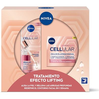 Nivea Cellular Expert Lift - Pack - Bakuchiol; Ácido hialurónico; Protección UV Nivea Cellular Expert Lift - Pack - Bakuchiol; Ácido hialurónico; Protección UV