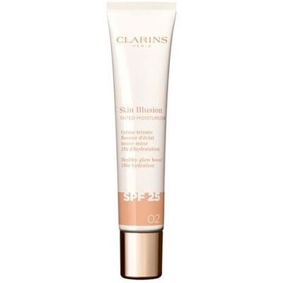 Clarins Skin Illusion Tinted Moisturizer Spf25 2 Clarins Skin Illusion Tinted Moisturizer Spf25 2