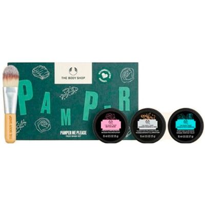 Estuche para mascarillas faciales The Body Shop - 4 piezas - Set de máscaras faciales de The Body Shop Estuche para mascarillas faciales The Body Shop - 4 piezas - Set de máscaras faciales de The Body Shop