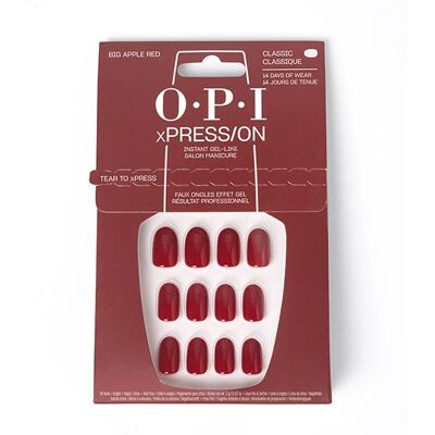 OPI Big Apple Red Uñas Postizas Reutilizables - Uñas Artificiales OPI Big Apple Red Uñas Postizas Reutilizables - Uñas Artificiales