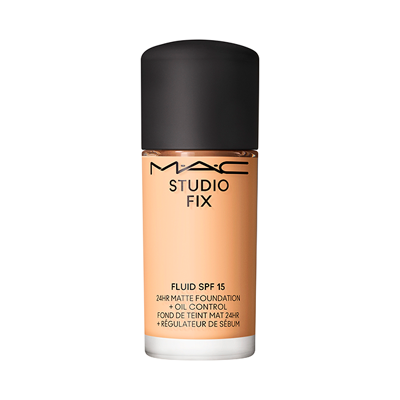 MAC Cosmetics Mini Studio Fix Fluid SPF 15 - Base de maquillaje con control de grasa, NC15 MAC Cosmetics Mini Studio Fix Fluid SPF 15 - Base de maquillaje con control de grasa, NC15