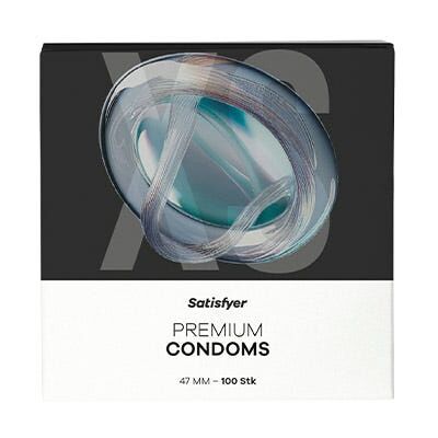 SATISFYER Preservativos Premium 100UD SATISFYER Preservativos Premium 100UD
