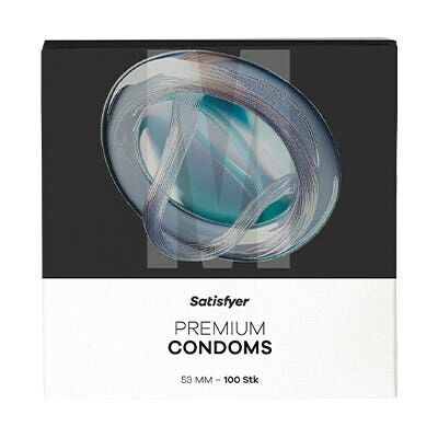 SATISFYER Preservativos Premium 100UD SATISFYER Preservativos Premium 100UD