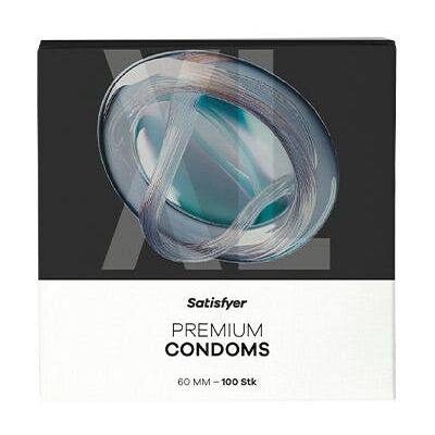 SATISFYER Preservativos Premium 100UD SATISFYER Preservativos Premium 100UD