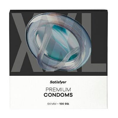 SATISFYER Preservativos Premium 100UD SATISFYER Preservativos Premium 100UD