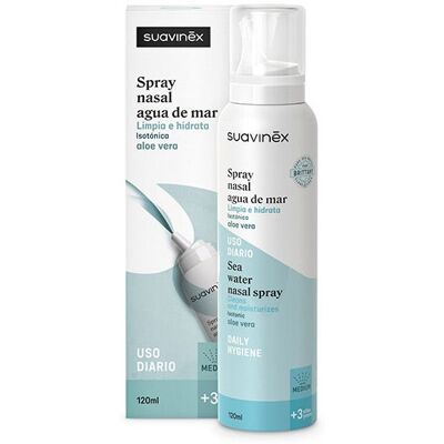 SUAVINEX Spray Nasal Isotónico Aloe Vera +3A SUAVINEX Spray Nasal Isotónico Aloe Vera +3A