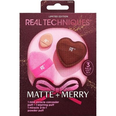 Real Techniques Holidays Matte Merry Puff Real Techniques Holidays Matte Merry Puff