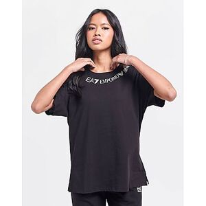 Emporio Armani EA7 Camiseta Logo Curved  Black