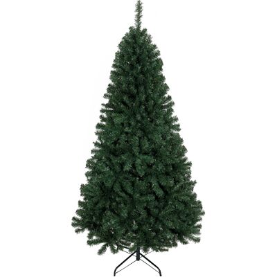 Homcom Árbol de Navidad Artificial 200 cm con 1000 Ramas Base Plegable Diseño por Secciones Fácil de Montar Verde Aosom España Homcom Árbol de Navidad Artificial 200 cm con 1000 Ramas Base Plegable Diseño por Secciones Fácil de Montar Verde Aosom España
