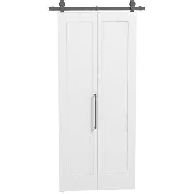 Homcom Puerta Plegable Corredera para Dormitorio con Herrajes de Alta Calidad Diseño Personalizable Tirador Fácil de Montaje 90x210 cm Aosom España Homcom Puerta Plegable Corredera para Dormitorio con Herrajes de Alta Calidad Diseño Personalizable Tirador Fácil de Montaje 90x210 cm Aosom España