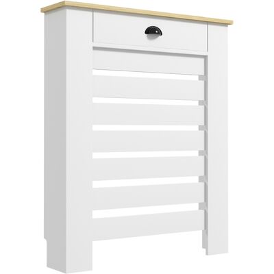 Homcom Cubre Radiadores de MDF con Cajón Cubierta para Radiador para Salón Dormitorio Pasillo 78x19x95,5 cm Blanco Homcom Cubre Radiadores de MDF con Cajón Cubierta para Radiador para Salón Dormitorio Pasillo 78x19x95,5 cm Blanco