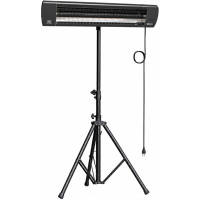 Outsunny Calefactor Infrarrojos Terraza de Pie 2500 W Trípode Regulable IP65 Control Táctil/Remoto 3 Niveles Calor Temporizador Outsunny Calefactor Infrarrojos Terraza de Pie 2500 W Trípode Regulable IP65 Control Táctil/Remoto 3 Niveles Calor Temporizador