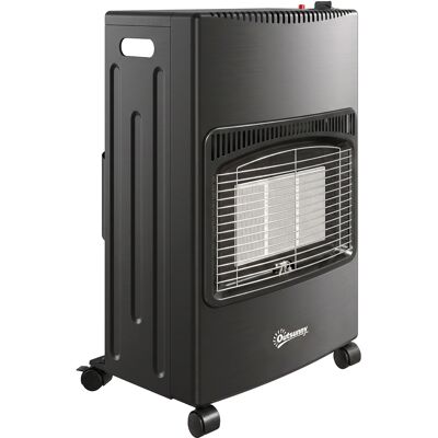 Outsunny Calefactor de Gas Plegable con 3 Niveles de Calor Sensor ODS Ruedas Encendido Piezoeléctrico 46x42x75 cm Negro Outsunny Calefactor de Gas Plegable con 3 Niveles de Calor Sensor ODS Ruedas Encendido Piezoeléctrico 46x42x75 cm Negro