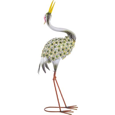 Outsunny Estatuas de Jardín, Escultura de Garza en Metal, Estatuas de Aves 71 cm, para Patio, Estanque, Terraza, Verde Aosom España Outsunny Estatuas de Jardín, Escultura de Garza en Metal, Estatuas de Aves 71 cm, para Patio, Estanque, Terraza, Verde Aosom España