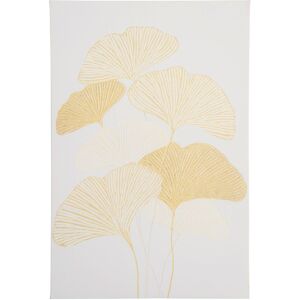 Homcom Cuadro de Arte en Lienzo Hojas de Ginkgo Biloba 90x60 cm Decoración Moderna para Salón Oficina Dormitorio Estilo Elegante Aosom España Homcom Cuadro de Arte en Lienzo Hojas de Ginkgo Biloba 90x60 cm Decoración Moderna para Salón Oficina Dormitorio Estilo Elegante Aosom España