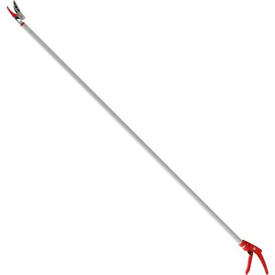Outsunny Tijeras de Podar de Jardín 180 cm con Mango de Aluminio Ligero y Resistente Cuchilla Metálica para Poda de Ramas Altas Plata Aosom España Outsunny Tijeras de Podar de Jardín 180 cm con Mango de Aluminio Ligero y Resistente Cuchilla Metálica para Poda de Ramas Altas Plata Aosom España