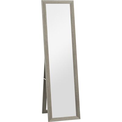 Homcom Espejo de Cuerpo Entero con Marco MDF, 157x37 cm, Gris Aosom España Homcom Espejo de Cuerpo Entero con Marco MDF, 157x37 cm, Gris Aosom España