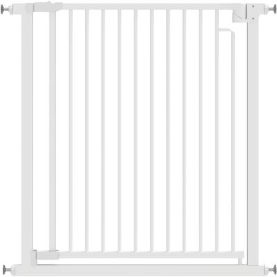 PawHut Barrera de seguridad sin taladrar con cierre automático para niños Cocina Escalera 76-80 x 76 cm Blanco Aosom España PawHut Barrera de seguridad sin taladrar con cierre automático para niños Cocina Escalera 76-80 x 76 cm Blanco Aosom España