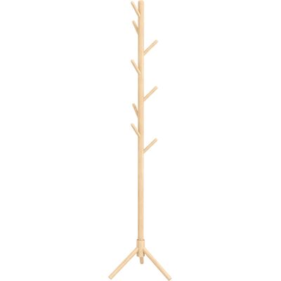 Homcom Perchero de Pie Madera Forma de Árbol 8 Ganchos para Colgar Ropa Bolsos Pasillo Entrada 40x40x165 cm Natural Aosom España Homcom Perchero de Pie Madera Forma de Árbol 8 Ganchos para Colgar Ropa Bolsos Pasillo Entrada 40x40x165 cm Natural Aosom España