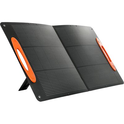 Homcom Cargador Solar 100W Plegable con conexión USB-A y USB-C para Carga Rápida, IP67, Negro Aosom España Homcom Cargador Solar 100W Plegable con conexión USB-A y USB-C para Carga Rápida, IP67, Negro Aosom España