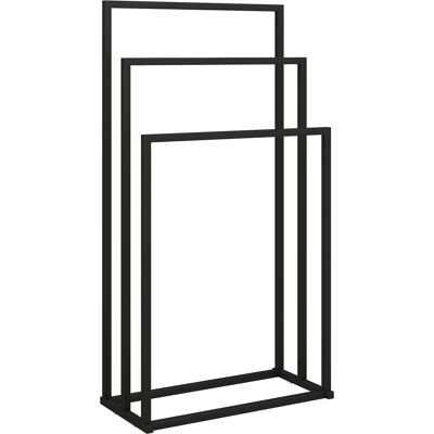 Homcom Toallero de pie de 3 brazos autoportante en acero, 45x21.5x85 cm Aosom España Homcom Toallero de pie de 3 brazos autoportante en acero, 45x21.5x85 cm Aosom España