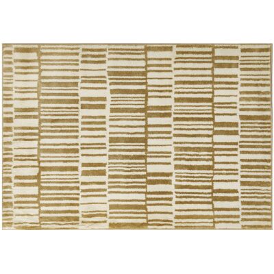 Homcom Alfombra Salón 170x120 cm Lavable en Lavadora Pelo Corto Estilo Moderno Tapete para Sala de Estar Dormitorio Crema Homcom Alfombra Salón 170x120 cm Lavable en Lavadora Pelo Corto Estilo Moderno Tapete para Sala de Estar Dormitorio Crema