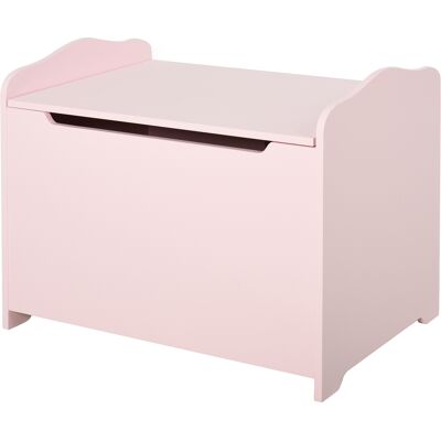 Homcom Caja de Almacenaje de Madera para Juguetes Baúl Organizador para Niños +3 Años con Tapa para Libros Ropa en Habitación Dormitorio 60x40x48 cm Rosa Aosom España Homcom Caja de Almacenaje de Madera para Juguetes Baúl Organizador para Niños +3 Años con Tapa para Libros Ropa en Habitación Dormitorio 60x40x48 cm Rosa Aosom España