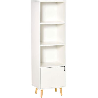 Estantería moderna blanca Homcom - 3 estantes Estantería moderna blanca Homcom - 3 estantes