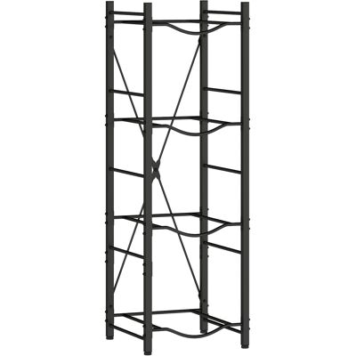 Homcom Soporte para Garrafones de Agua de 4 Niveles Estante de Almacenamiento para Botella de Agua para Cocina Comedor Negro Homcom Soporte para Garrafones de Agua de 4 Niveles Estante de Almacenamiento para Botella de Agua para Cocina Comedor Negro