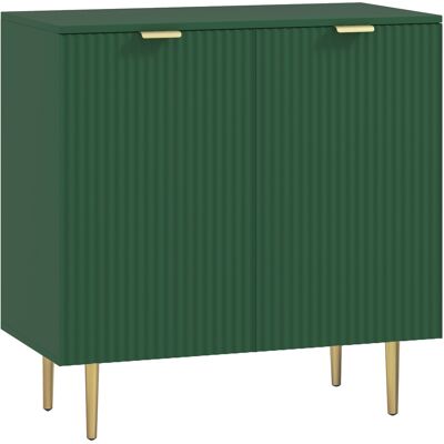 Homcom Aparador de cocina mueble de almacenamiento con 2 puertas estante regulable pies metálicos elevados 80 x 40 x 80 cm verde oliva Aosom España Homcom Aparador de cocina mueble de almacenamiento con 2 puertas estante regulable pies metálicos elevados 80 x 40 x 80 cm verde oliva Aosom España