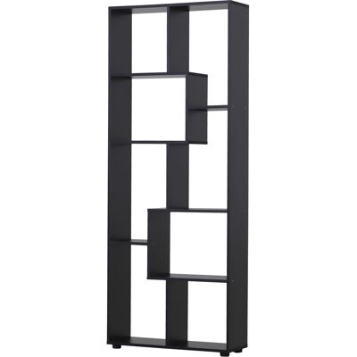 Homcom Estantería Moderna Biblioteca Estrecha con 8 Estantes Librería para Salón Dormitorio Estudio 70x24x178 cm Negro Homcom Estantería Moderna Biblioteca Estrecha con 8 Estantes Librería para Salón Dormitorio Estudio 70x24x178 cm Negro
