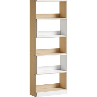 Homcom Estantería Expandible 5 Niveles Giratoria 350° Ancho Ajustable Convertible en en L Recta o Compacta 111,5x23,8x163,7 cm Aosom España Homcom Estantería Expandible 5 Niveles Giratoria 350° Ancho Ajustable Convertible en en L Recta o Compacta 111,5x23,8x163,7 cm Aosom España