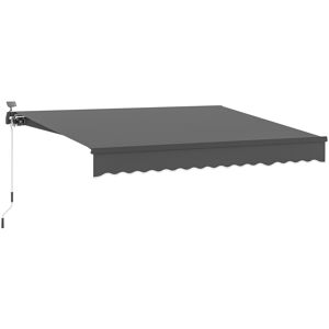 Toldo solar Outsunny con manivela - Protección UV50+ 400 Toldo solar Outsunny con manivela - Protección UV50+ 400