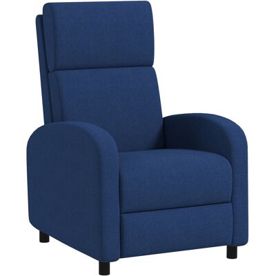 Homcom Silla relax silla reclinable salón silla de descanso - respaldo ajustable hasta 160° reposapiés integrado Aosom España Homcom Silla relax silla reclinable salón silla de descanso - respaldo ajustable hasta 160° reposapiés integrado Aosom España