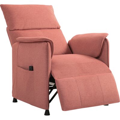 Homcom Sillón Reclinable con Motor sin Escobillas Reposapiés Tapizado Resistente y Bolsillos Laterales 80x83x104 cm Naranja Homcom Sillón Reclinable con Motor sin Escobillas Reposapiés Tapizado Resistente y Bolsillos Laterales 80x83x104 cm Naranja