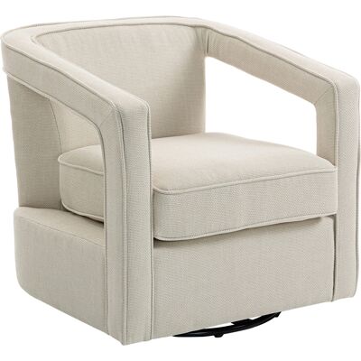 Homcom Sillón para salón giratorio 360° sillón lounge sillón relax con respaldo y reposabrazos de una sola pieza 77 x 75 x 72 cm Beige Aosom España Homcom Sillón para salón giratorio 360° sillón lounge sillón relax con respaldo y reposabrazos de una sola pieza 77 x 75 x 72 cm Beige Aosom España