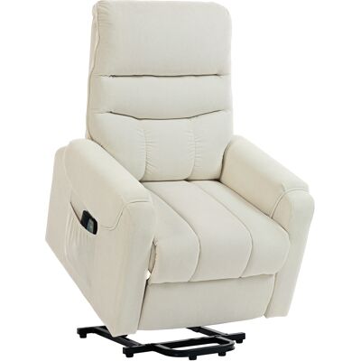 Homcom Sillón Levanta Personas con 8 Punto de Masaje Reposapiés Mando a Distancia y Bolsillo Lateral 83x92x110 cm Beige Homcom Sillón Levanta Personas con 8 Punto de Masaje Reposapiés Mando a Distancia y Bolsillo Lateral 83x92x110 cm Beige