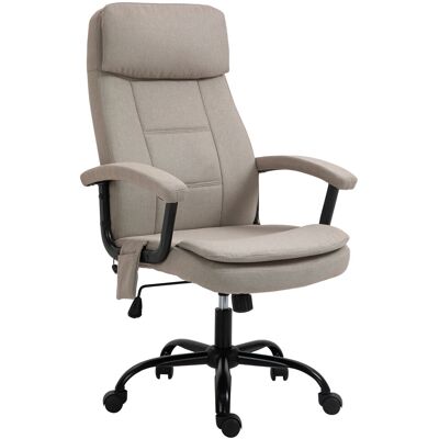 Vinsetto Silla de Oficina con Masaje Silla de Juego Ajustable en Altura Silla de Escritorio Ergonómica con Sensación de Lino Beige Aosom España Vinsetto Silla de Oficina con Masaje Silla de Juego Ajustable en Altura Silla de Escritorio Ergonómica con Sensación de Lino Beige Aosom España