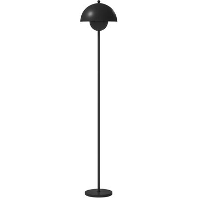Homcom Lámpara de Pie para Salón Moderna con Pantalla de Cuenco Interruptor de Pie Casquillo E27 Sin Bombilla Ø30x155 cm Negro Homcom Lámpara de Pie para Salón Moderna con Pantalla de Cuenco Interruptor de Pie Casquillo E27 Sin Bombilla Ø30x155 cm Negro