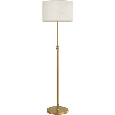 Homcom Lámpara de pie con mando a distancia y brillo regulable 3000K-6000K, pantalla de tejido, Oro Aosom España Homcom Lámpara de pie con mando a distancia y brillo regulable 3000K-6000K, pantalla de tejido, Oro Aosom España