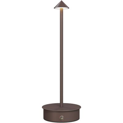 Homcom Lámpara de mesa táctil recargable con USB, regulable 3000K/4500K/6000K, autonomía 4-8 horas, Café Aosom España Homcom Lámpara de mesa táctil recargable con USB, regulable 3000K/4500K/6000K, autonomía 4-8 horas, Café Aosom España