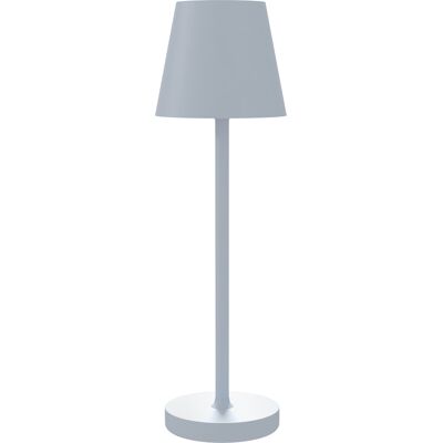 Homcom Lámpara de Mesita de Noche Inalámbrica con Luces LED Lámpara de Mesa USB-C Recargable 3 Colores Ø11,2x36,5 cm Gris Homcom Lámpara de Mesita de Noche Inalámbrica con Luces LED Lámpara de Mesa USB-C Recargable 3 Colores Ø11,2x36,5 cm Gris